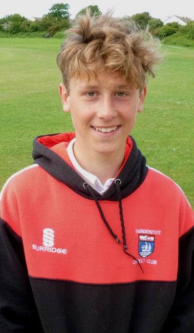 Tom Mansbridge - excellent all-round performance for Saundersfoot teenager